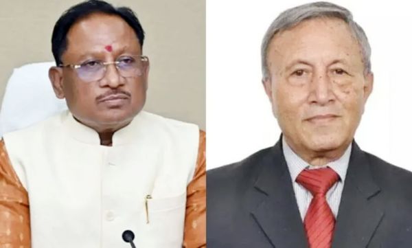 पूर्व राज्यपाल शेखर दत्त के निधन पर मुख्यमंत्री विष्णुदेव साय ने किया शोक व्यक्त