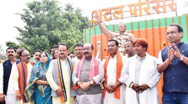 उप मुख्यमंत्री अरुण साव ने चार अटल परिसरों का किया लोकार्पण