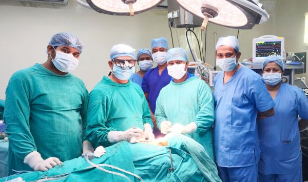 राज्य में पहली बार गले के नस की दुर्लभ सर्जरी, 70 वर्षीय मरीज को मिली नई जिंदगी