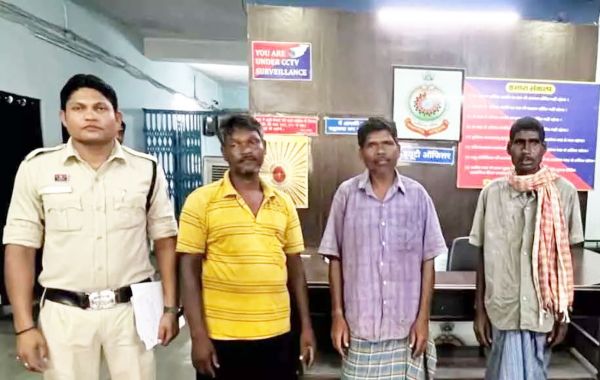 मवेशियों की तस्करी, 3 आरोपी भेजे गए जेल