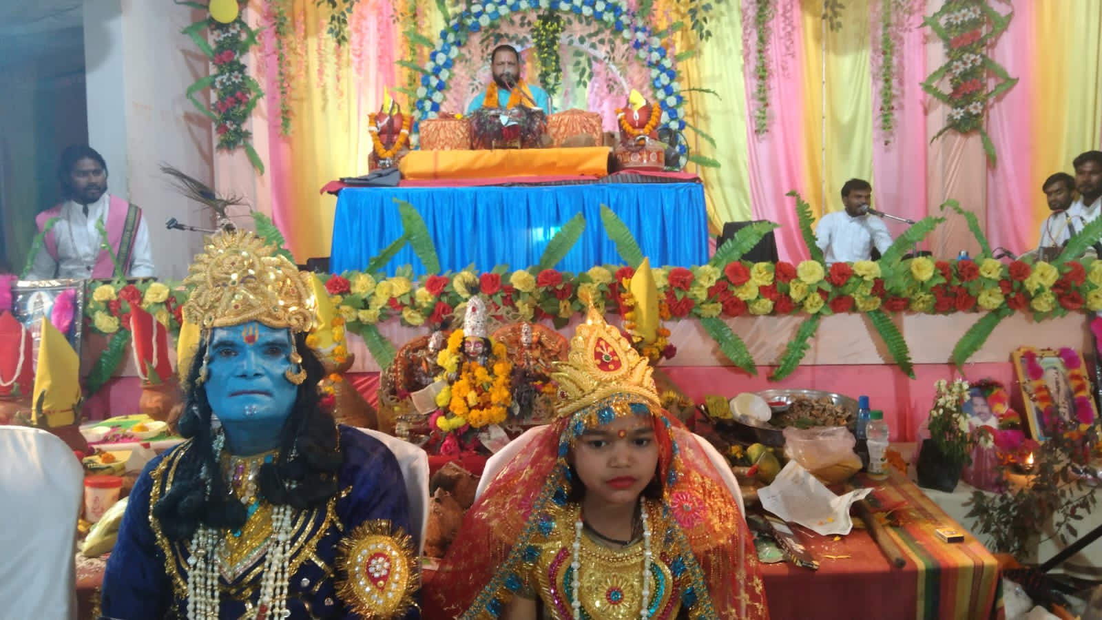 आज श्रीमद्भागवत कथा का समापन, ग्राम पंचायत पिसीद में निकाली गई भव्य शोभायात्रा