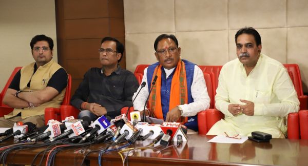 भाजपा ने कांग्रेस पर लगाया ठीकरा फोड़ने का आरोप 