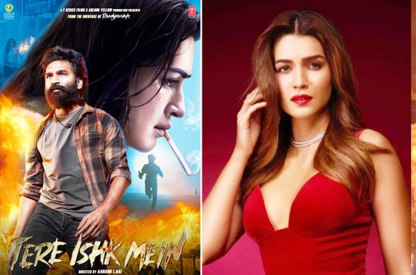 धनुष और कृति सेनन अभिनीत फिल्म "तेरे इश्क में" की शूटिंग पूरी