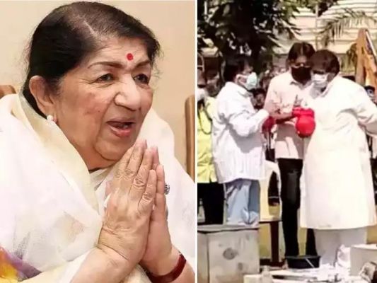 नासिक के रामकुंडो में विसर्जित की गई लता मंगेशकर की अस्थियां