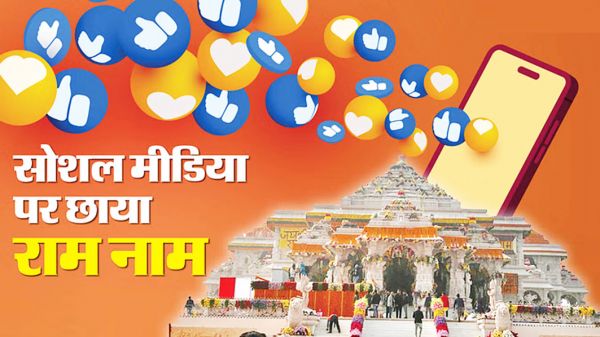 सोशल मीडिया पर हर ट्रेंड राम के नाम; लोग बोले- आज किसी भी रूप में आएंगे हनुमान