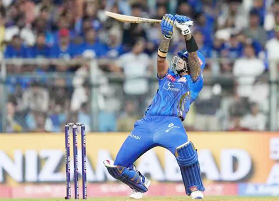 IPL 2025 : केकेआर के खिलाफ धमाकेदार पारी के बाद सूर्यकुमार यादव टी20 क्लब में शामिल हुए