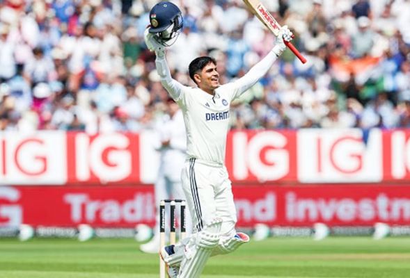 इंग्लैंड के खिलाफ एजबेस्टन में शुभमन गिल ने 269 रनों की ऐतिहासिक पारी खेली