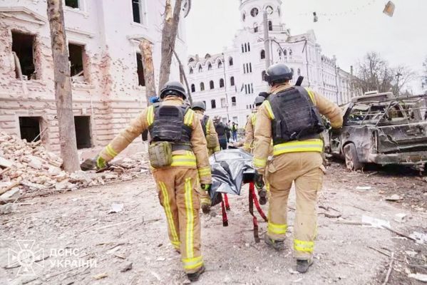यूक्रेन के सुमी पर रूसी मिसाइल हमले में 34 की मौत, 117 घायल
