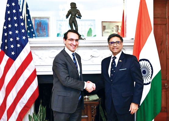 विदेश सचिव विक्रम मिस्री अमेरिका में, रणनीतिक तकनीकी सहयोग और व्यापार वार्ता पर की चर्चा