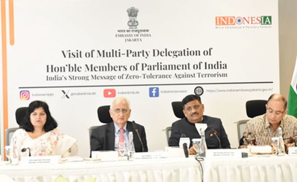 आतंकवाद के खिलाफ लड़ाई में भारतीय प्रतिनिधिमंडल को मिला इंडोनेशिया का साथ